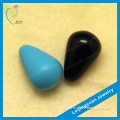 Tear drop shape colorful artificial cabochon turquoise loose stones
